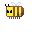 pixelart minecraft bee